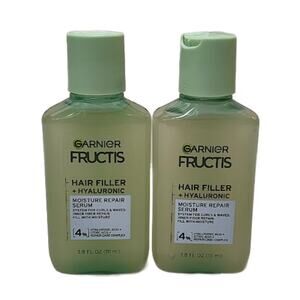 Garnier Fructis Hair Filler Hyaluronic Acid Moisture Repair Serum - X2